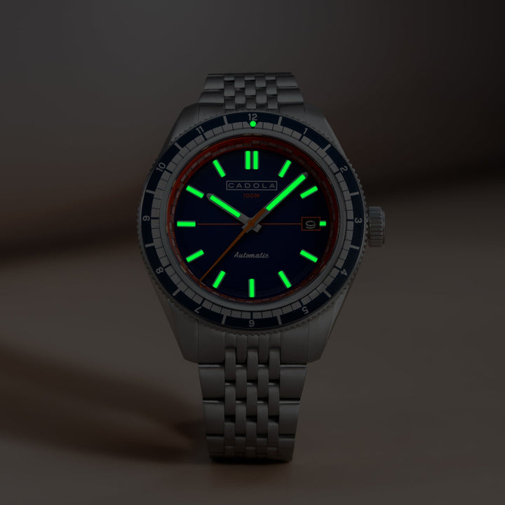 Ahrens Automatic Blue / Stainless Steel | Blue Dial