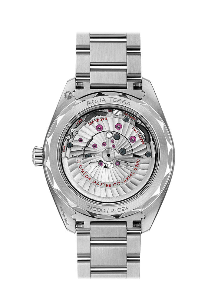 Aqua Terra 150m 41mm / steel on steel | Black Dial