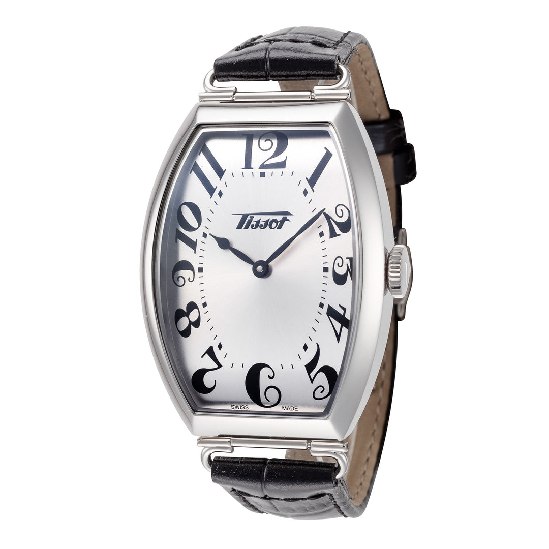 HERITAGE 42.45mm / Silver / Black | Silver Dial