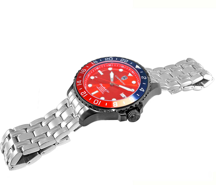 TIME BOLD- X4 BLUE/RED -SS Blue Dial