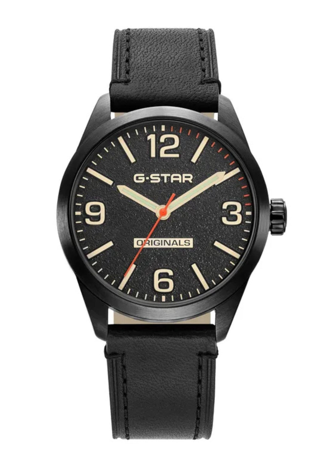 Originals Black Dial / Black Leather Strap Black Dial