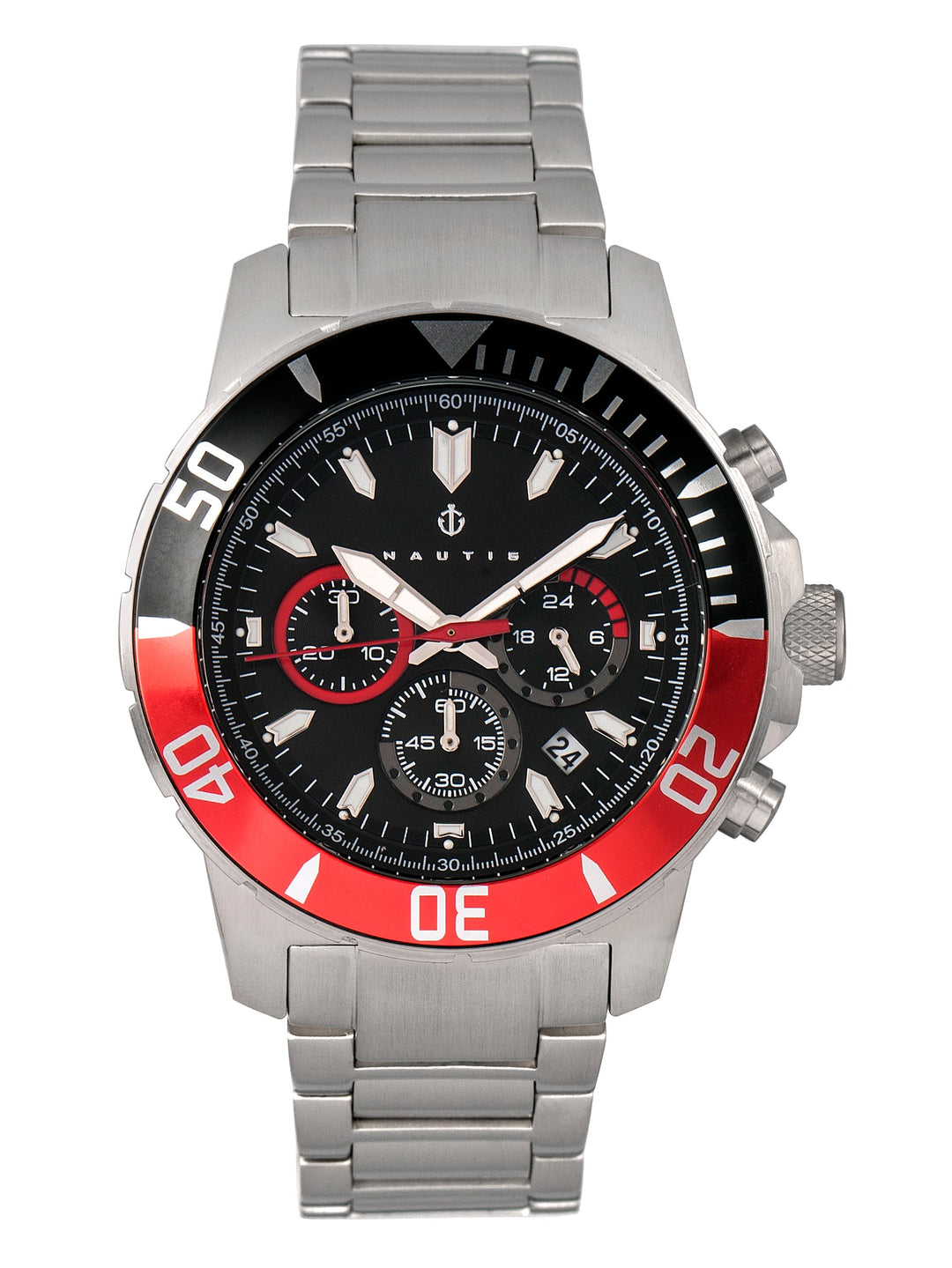 Dive Chrono 500 Black/Red | Black Dial