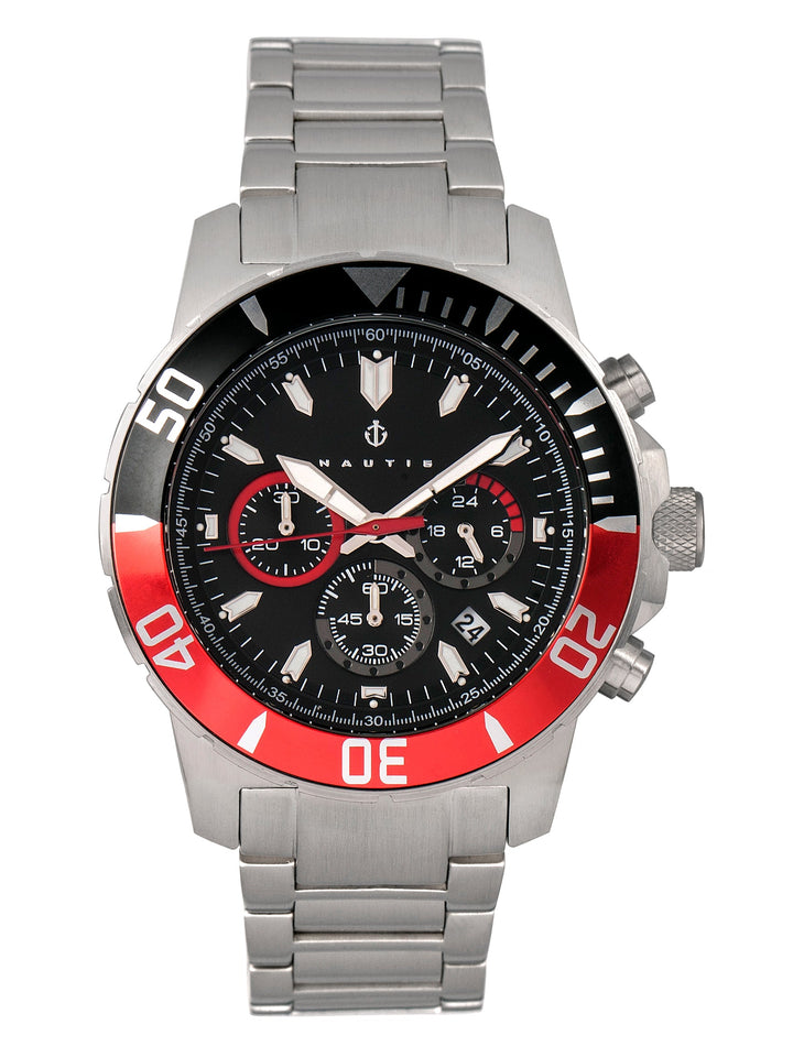Dive Chrono 500 Black/Red | Black Dial