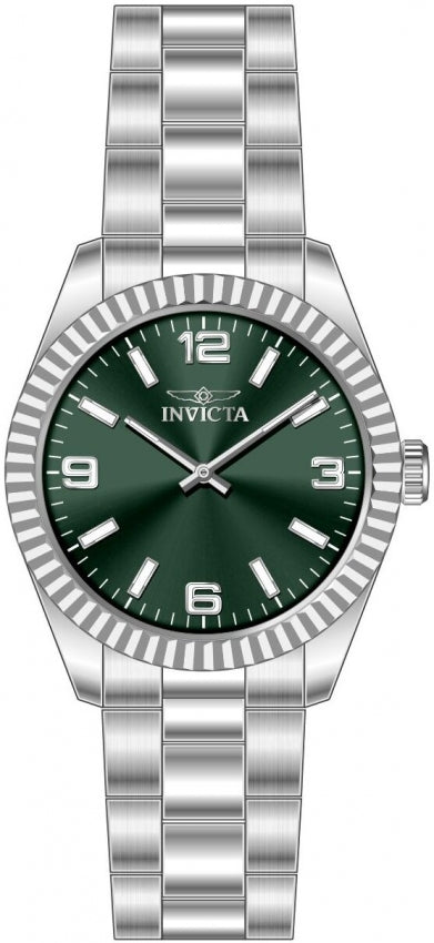Specialty Men Green Dial / Stainless Steel Bracelet Green Dial