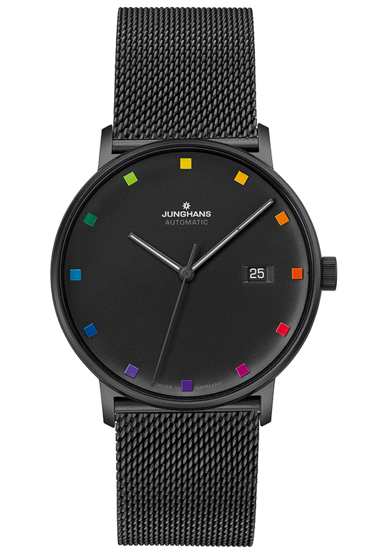 Form A Bauhaus Edition Black Bauhaus Dial / Black PVD Milanese Bracelet Black Di