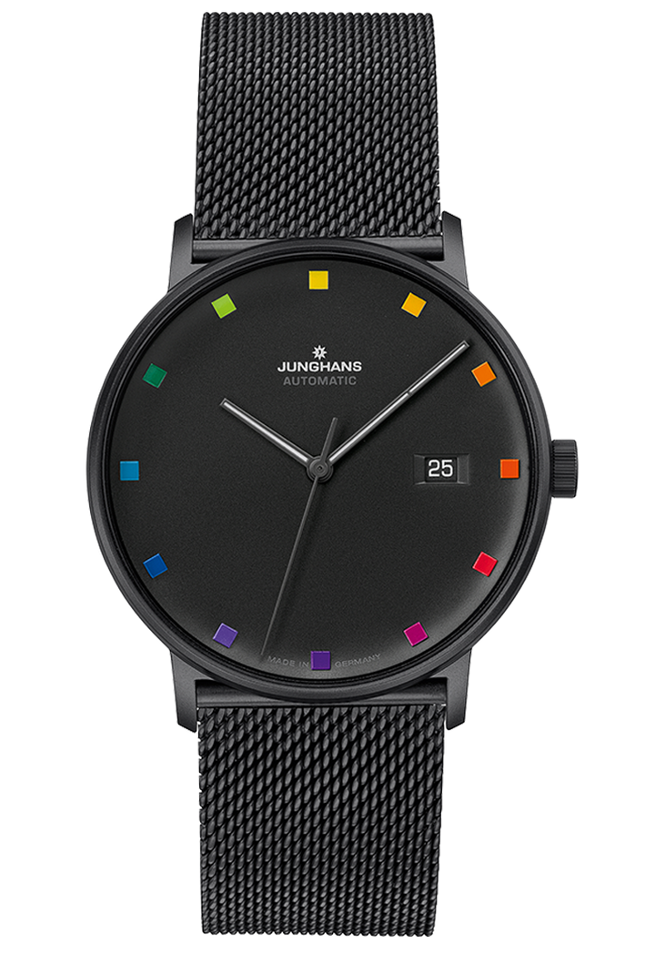 Form A Bauhaus Edition Black Bauhaus Dial / Black PVD Milanese Bracelet Black Di