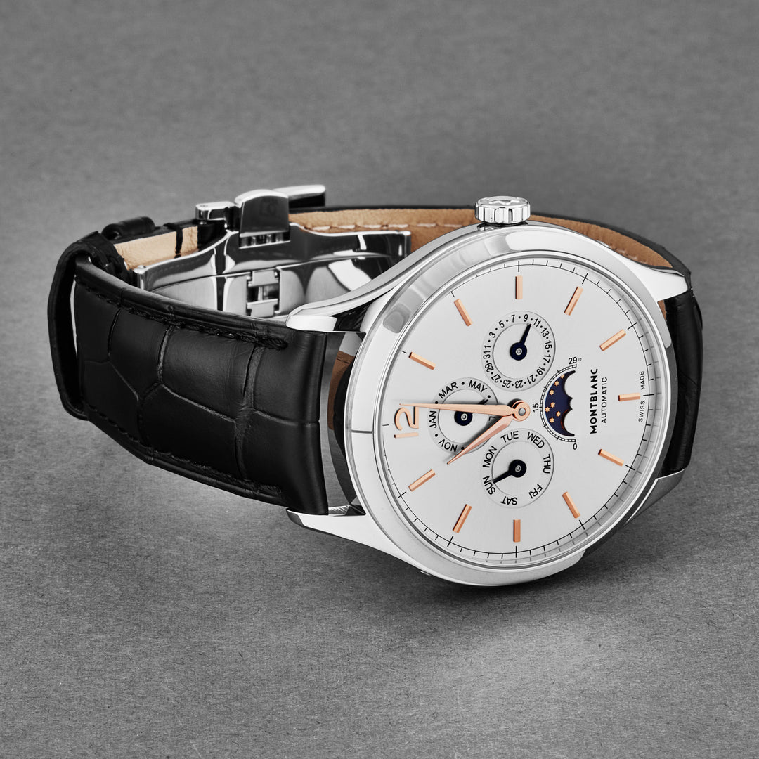 Chronometrie 112534 / Silvery/White | Silver / White Dial