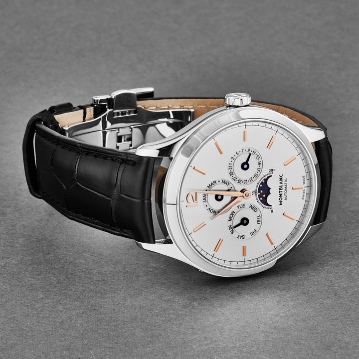 Chronometrie 112534 / Silvery/White | Silver / White Dial