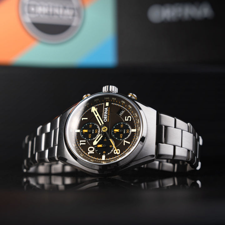 ORFINA ZERO-TWO CHRONOGRAPH Green | Green Dial