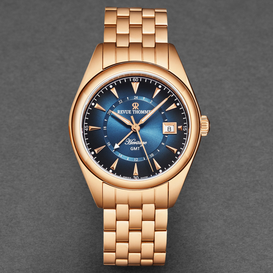 Heritage 21010.2365 / Blue | Blue Dial