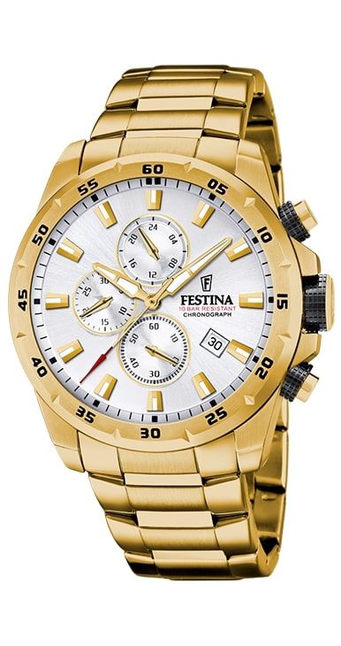 Chrono Sport Silver / Stainless Steel | Silver Dial