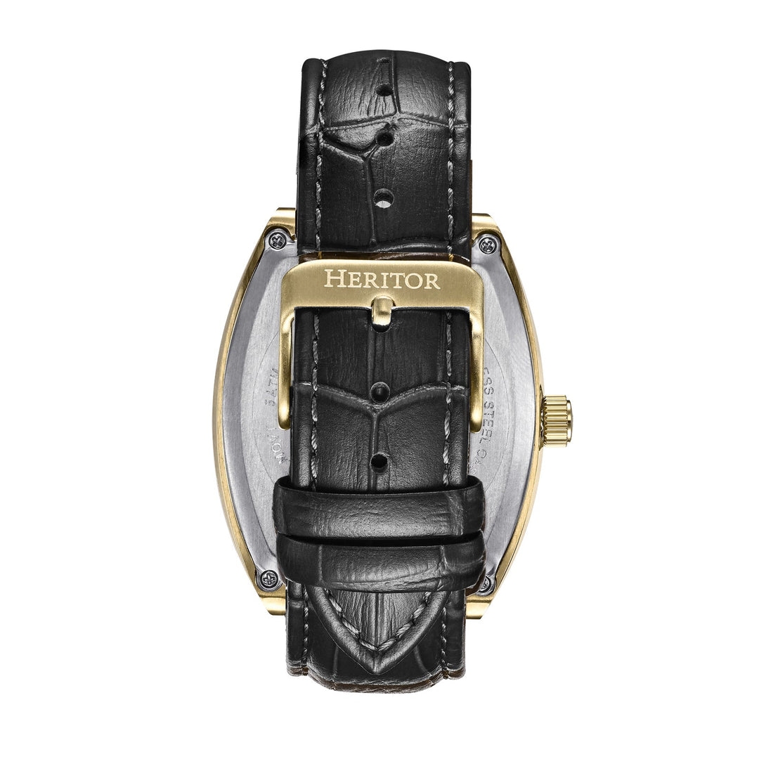 Masterson w/ 24 Hour Hand Black / Gold Black Dial