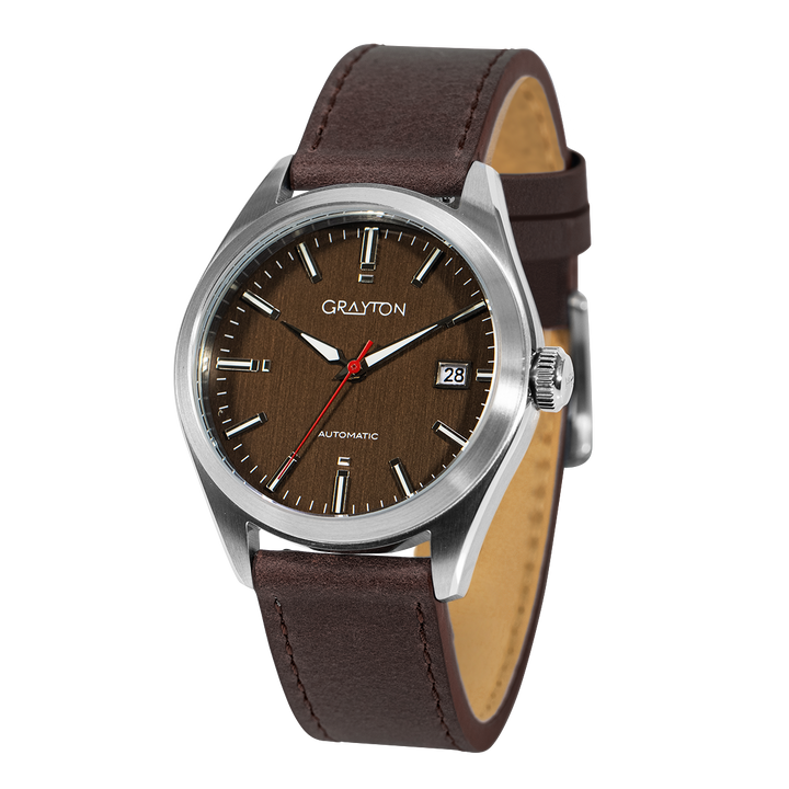 Elegant Sport Brown / Leather Brown Dial