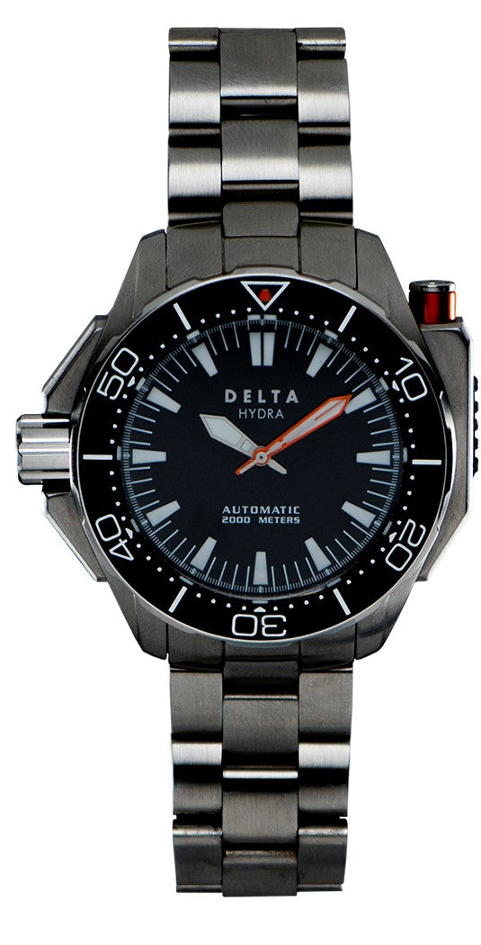 Hydra Black | Black Dial