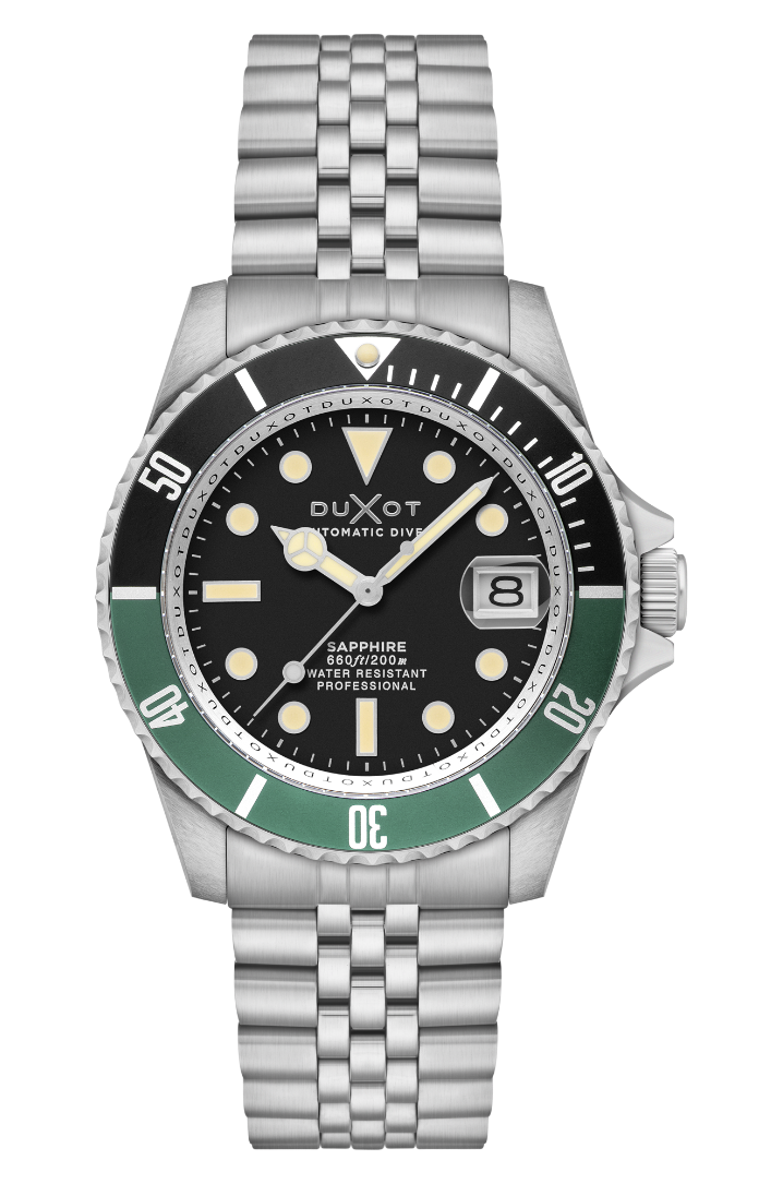 Atlantica Diver Automatic Black / Stainless Steel Black Dial