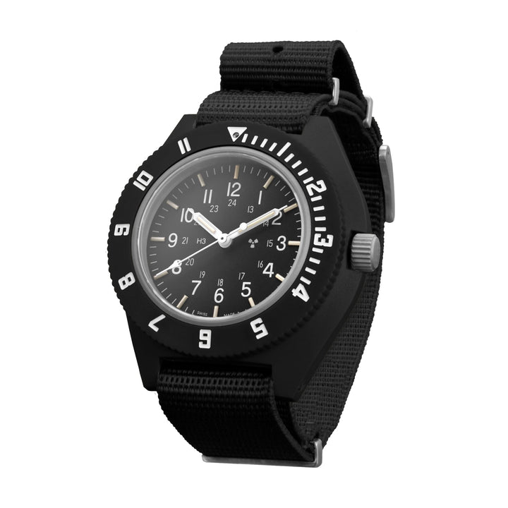 Navigator Analogue Quartz Black US Gov/Def Std Matte Black Dial