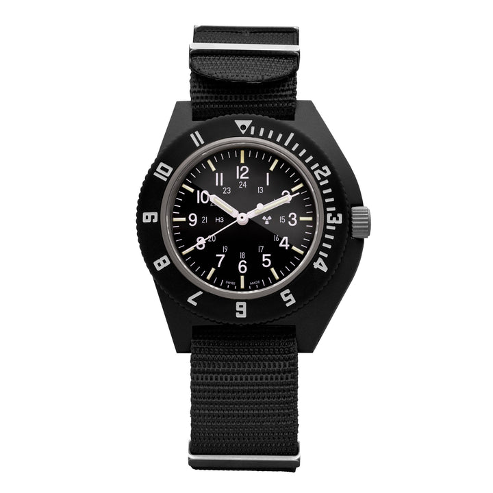 Navigator Analogue Quartz Black US Gov/Def Std Matte Black Dial