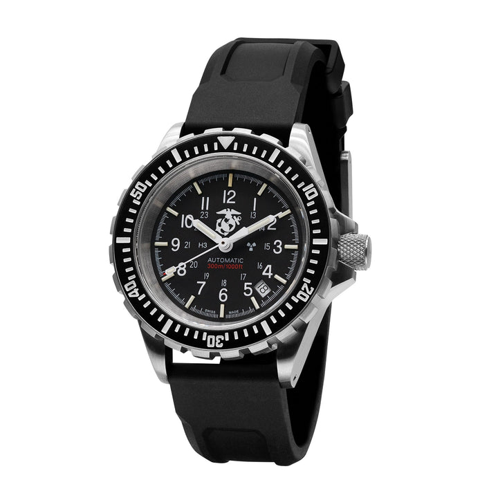 Dive SS/BKSS 3PC RUBBER (WW194006SS-0230) | Black Dial