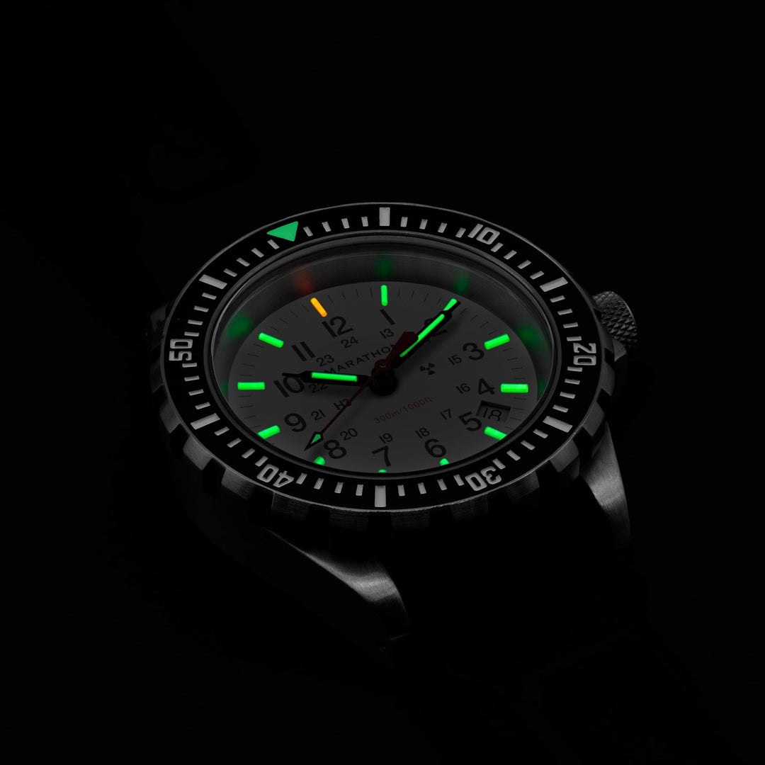 Dive SS/BKSS 3PC RUBBER (WW194007SS-0530) | White Dial