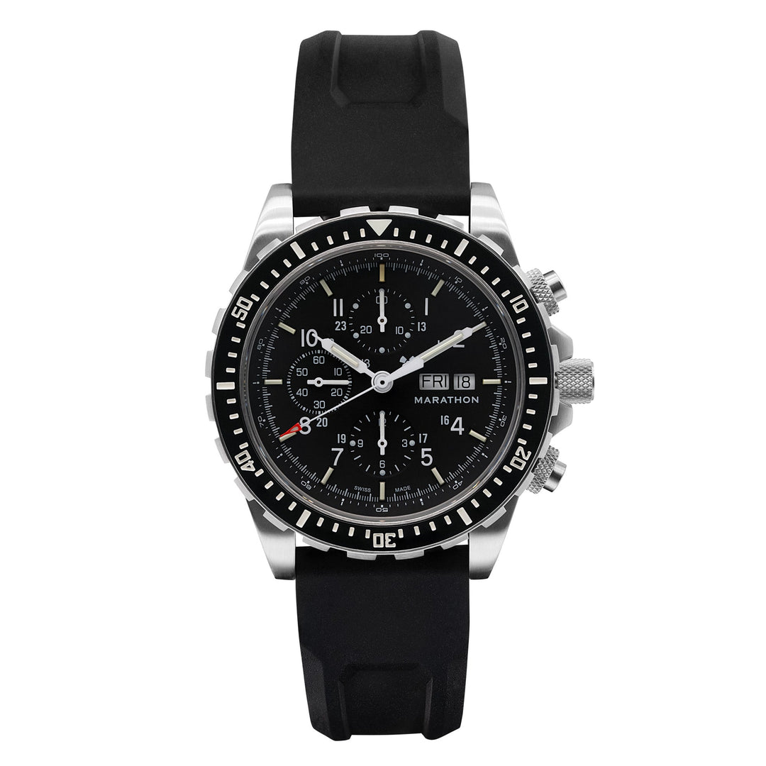 Dive SS/BKSS 3PC RUBBER (WW194014SS-0130) | Black Dial