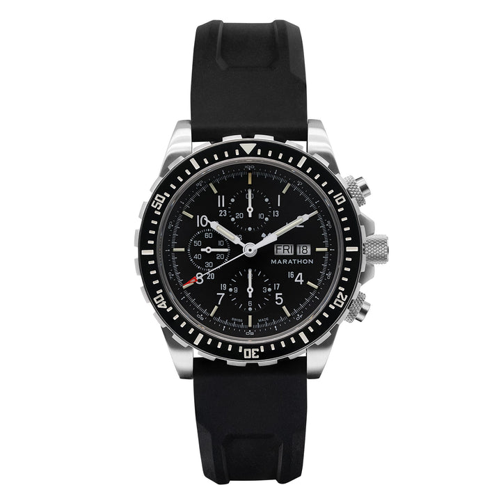 Dive SS/BKSS 3PC RUBBER (WW194014SS-0130) | Black Dial