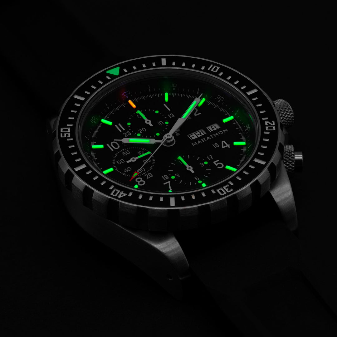 Dive SS/BKSS 3PC RUBBER (WW194014SS-0130) | Black Dial