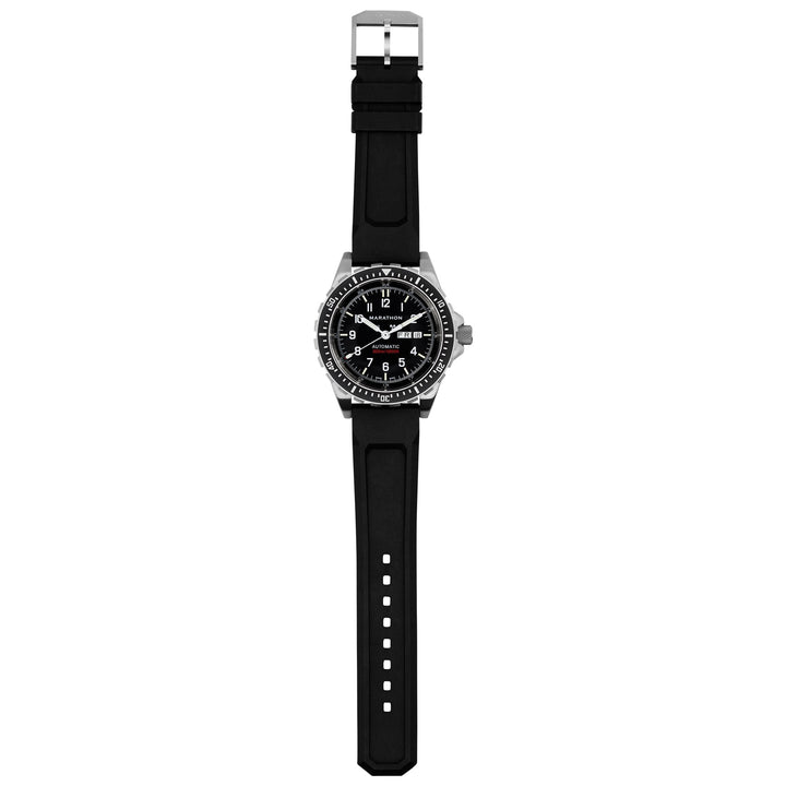 Dive SS/BKSS 3PC RUBBER (WW194021SS-0130) | Black Dial