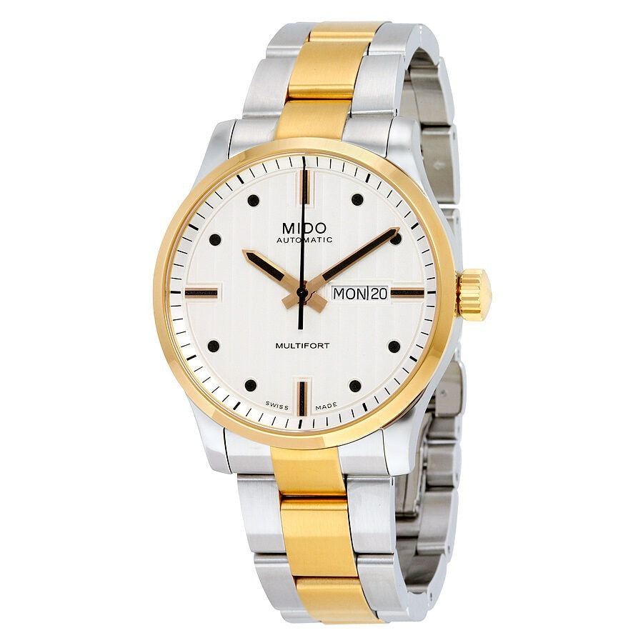 Multifort 42mm / Silver / Silver and Gold | Silver Dial