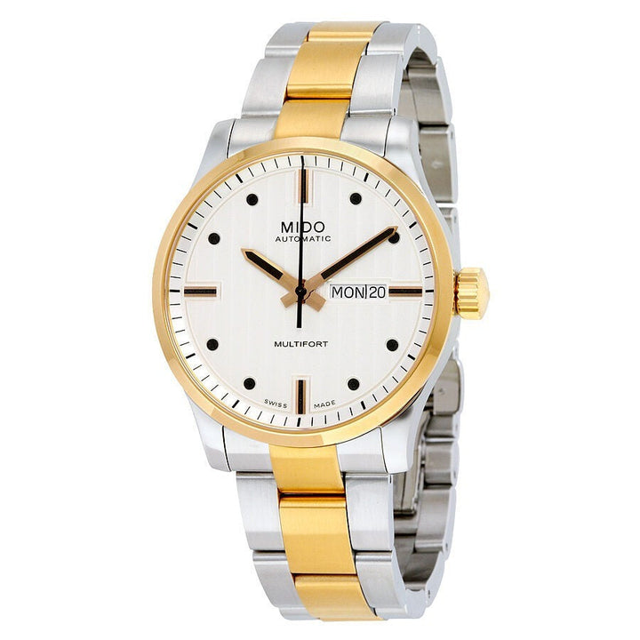Multifort 42mm / Silver / Silver and Gold | Silver Dial