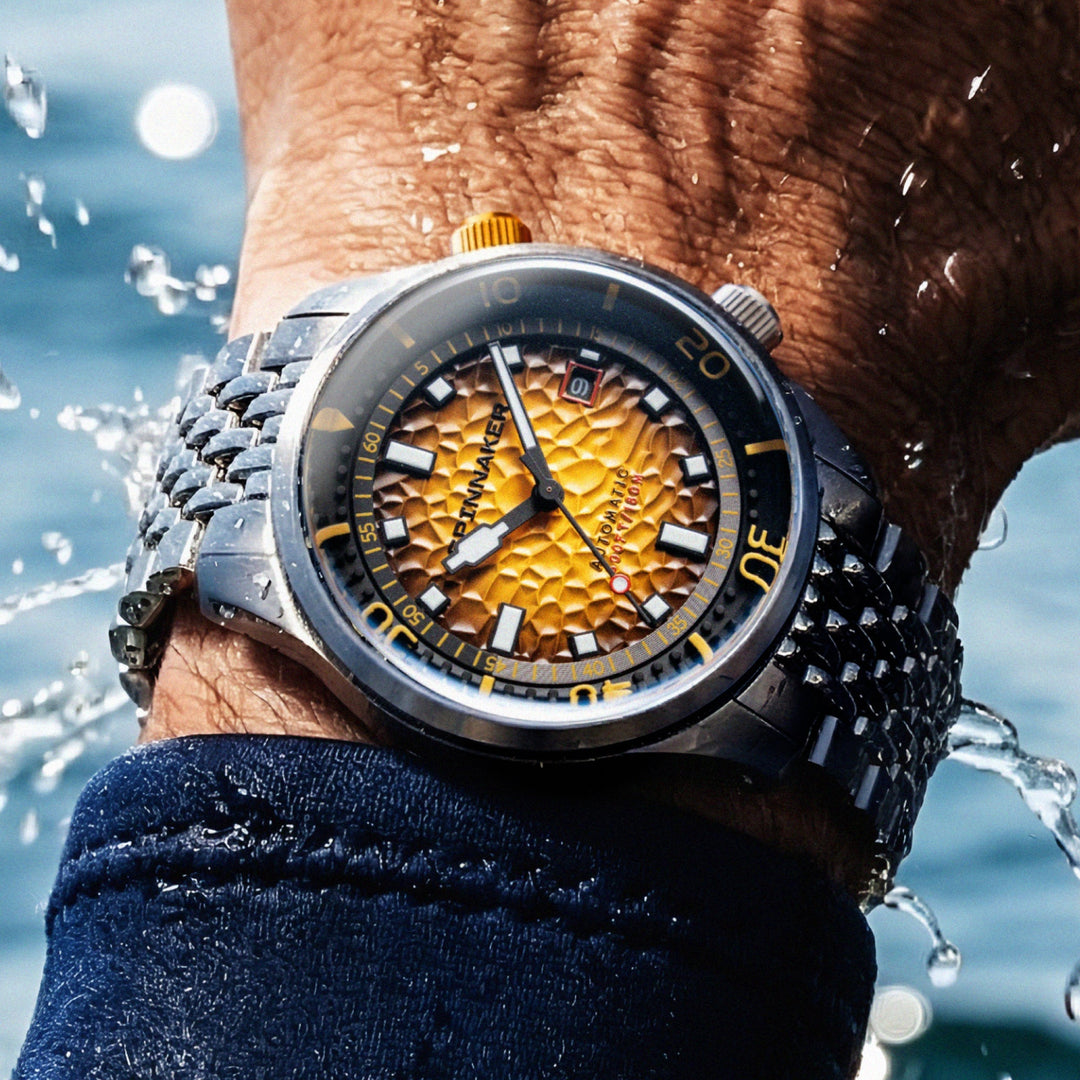 Spinnaker Bradner Automatic Yellow / Stainless Steel Yellow Dial