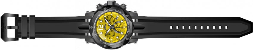 Speedway Men Yellow Dial / Black Silicone Strap Yellow Dial
