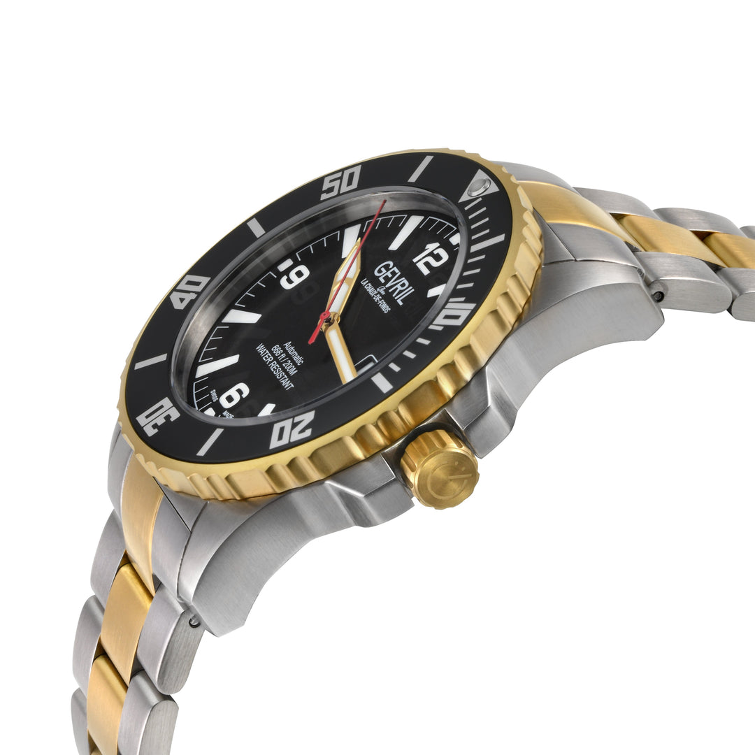 Canal Street Swiss Made SW200 two tone BGW9 luminescent indexes helium valve | B