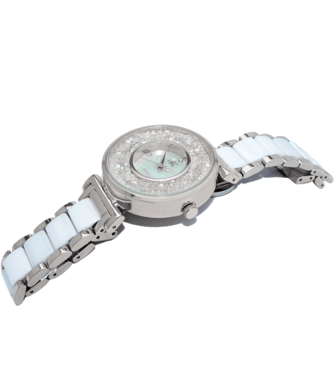 PISA WHITE/ SILVER | White Dial
