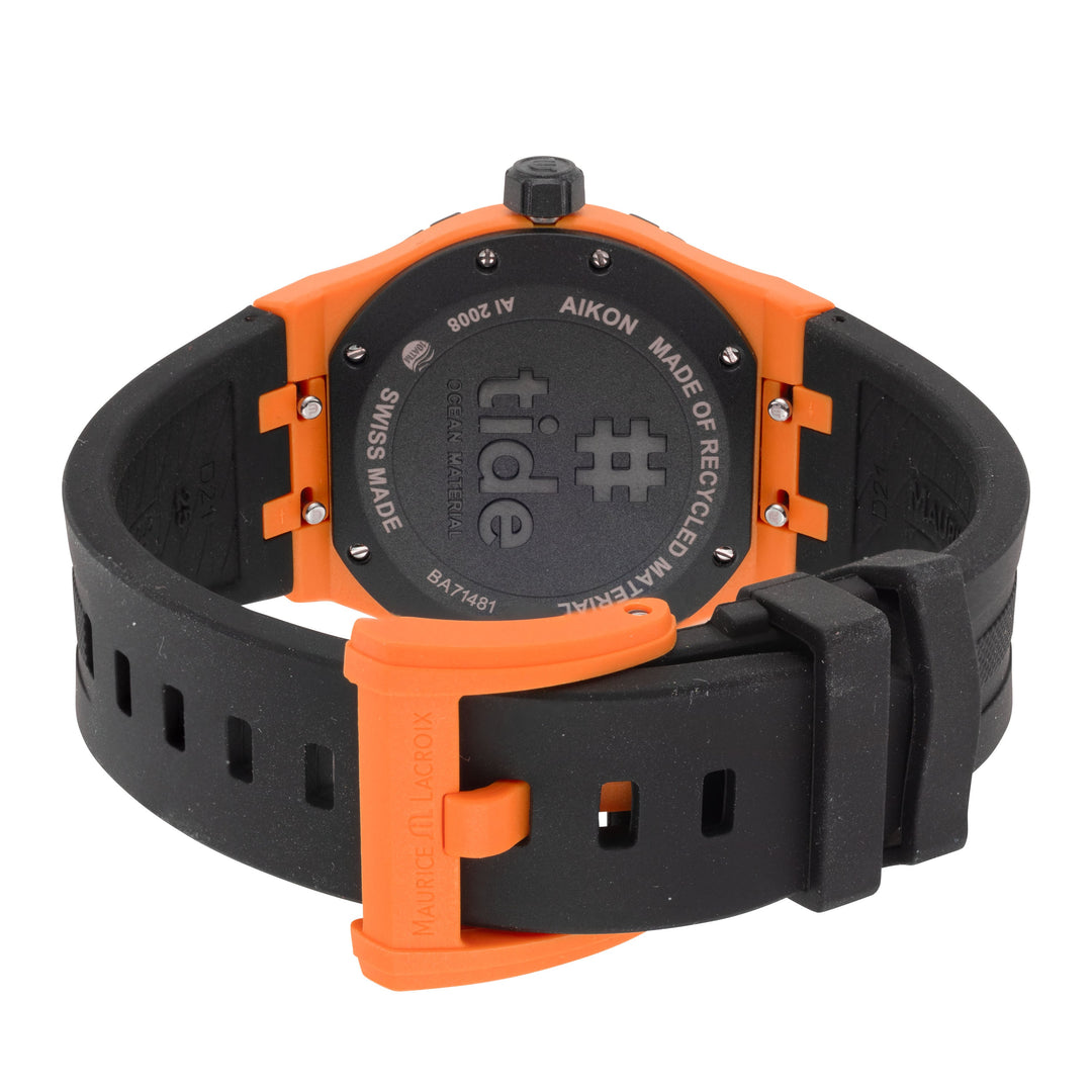 Aikon #Tide 40mm / Orange / Grey | Orange Dial