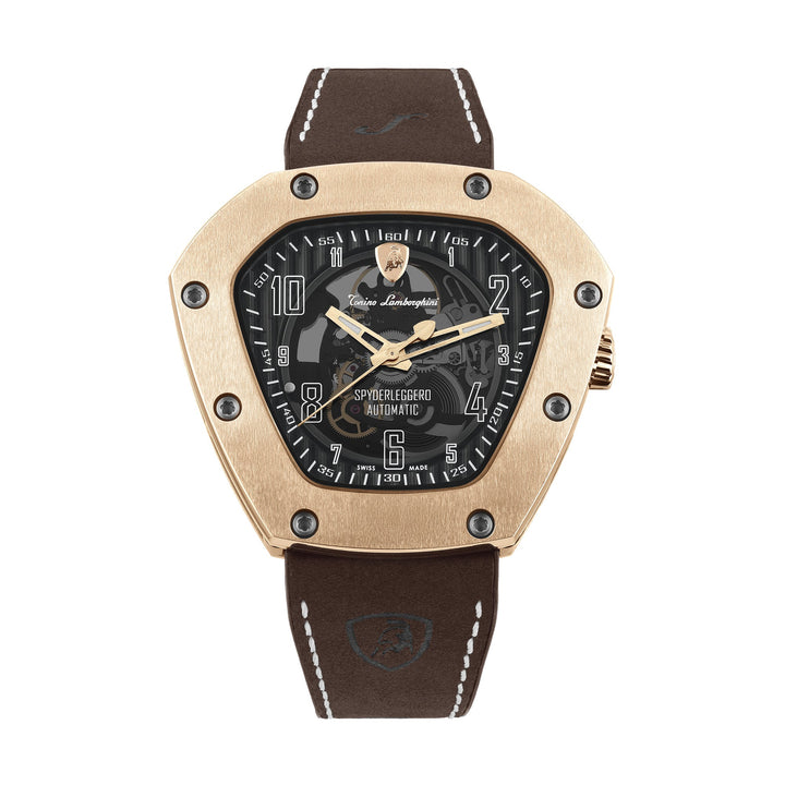 Spyderleggero Skeleton ROSE GOLD (Extended Ship Time from Switzerland) Black Dia
