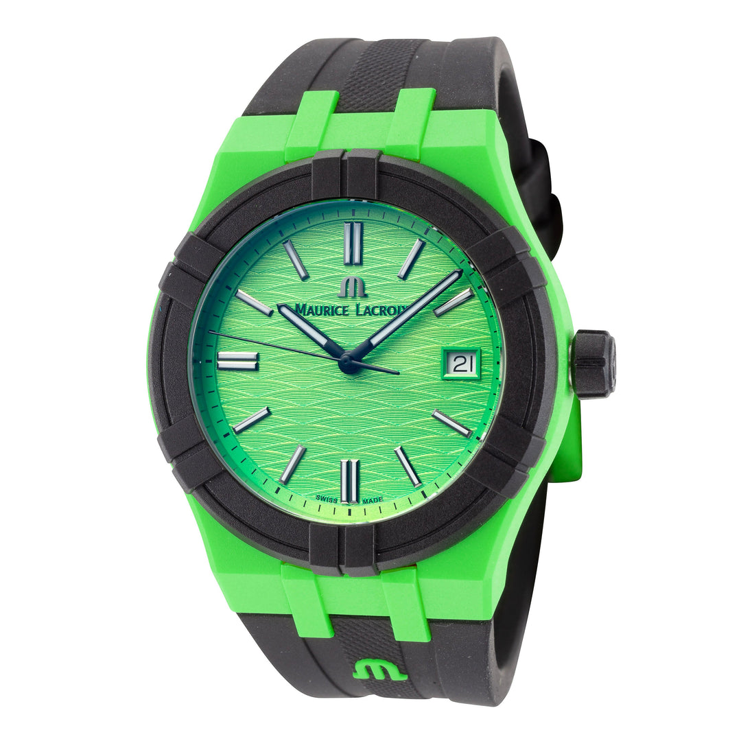 Aikon #Tide 40mm / Green / Black | Green Dial