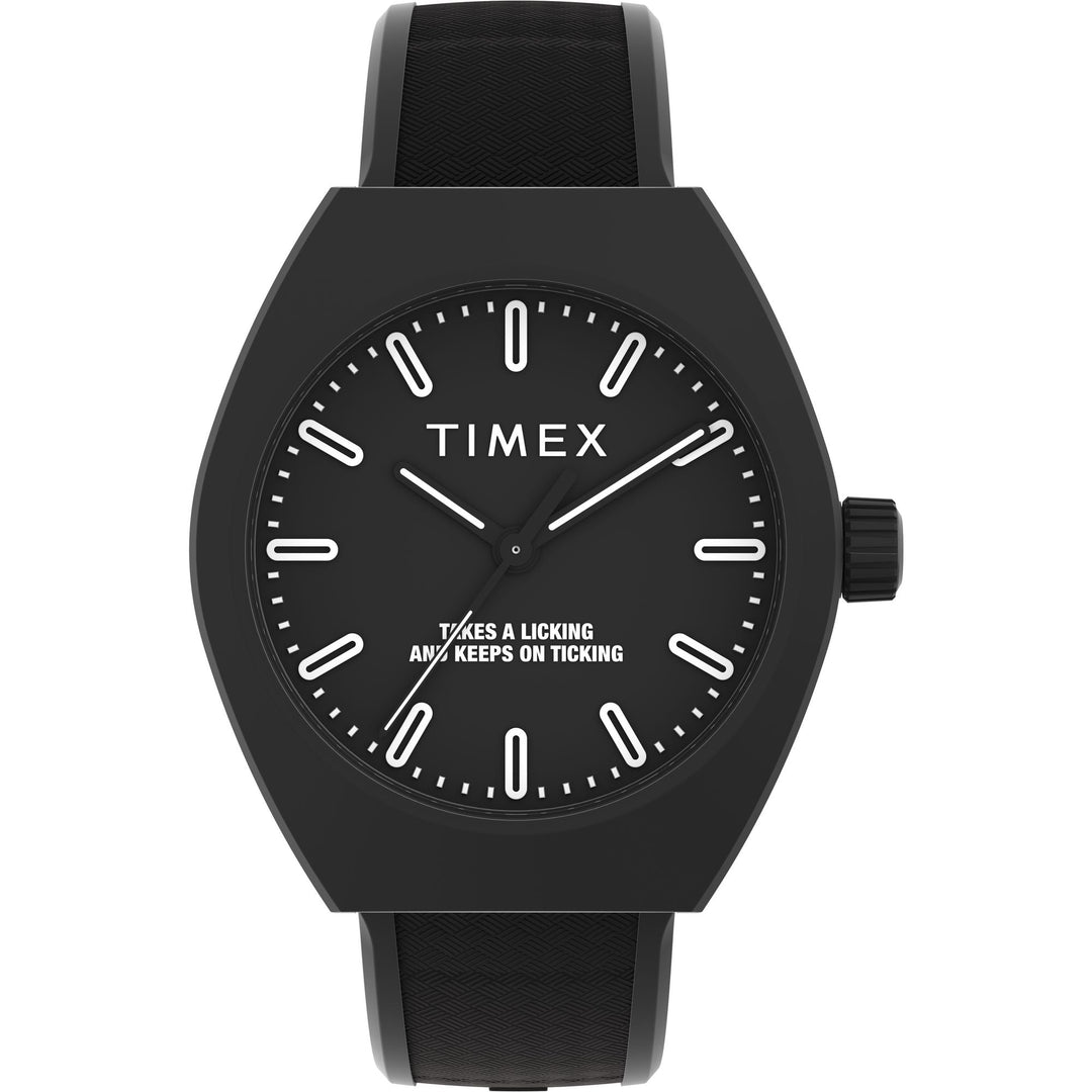 TREND Black / Polyurethane | Black Dial
