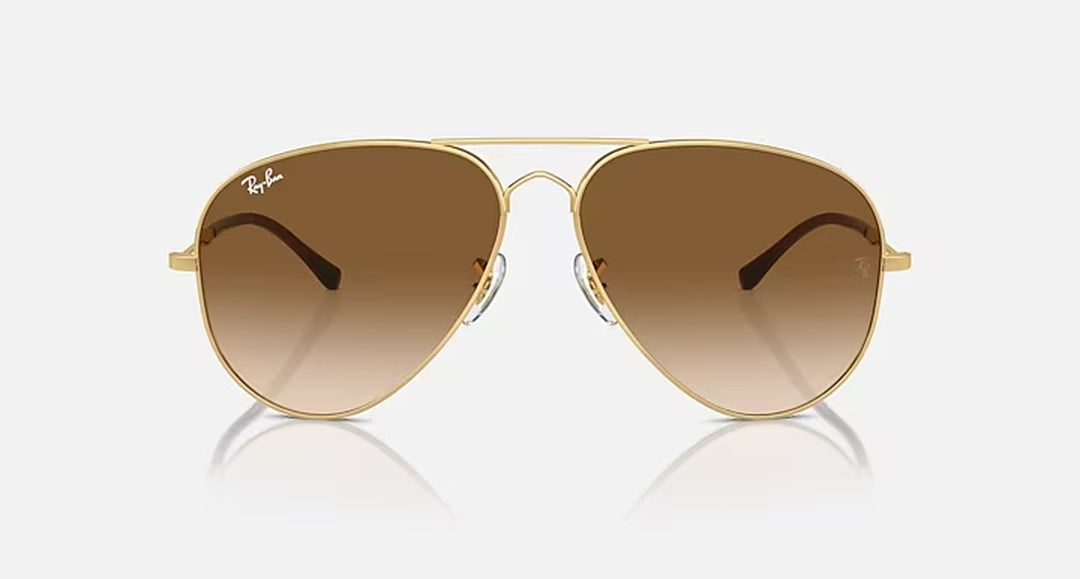 OLD AVIATOR UNISEX / ARISTA / CLEAR GRADIENT BROWN
