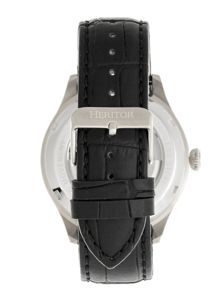Gregory Silver/Black | White Dial