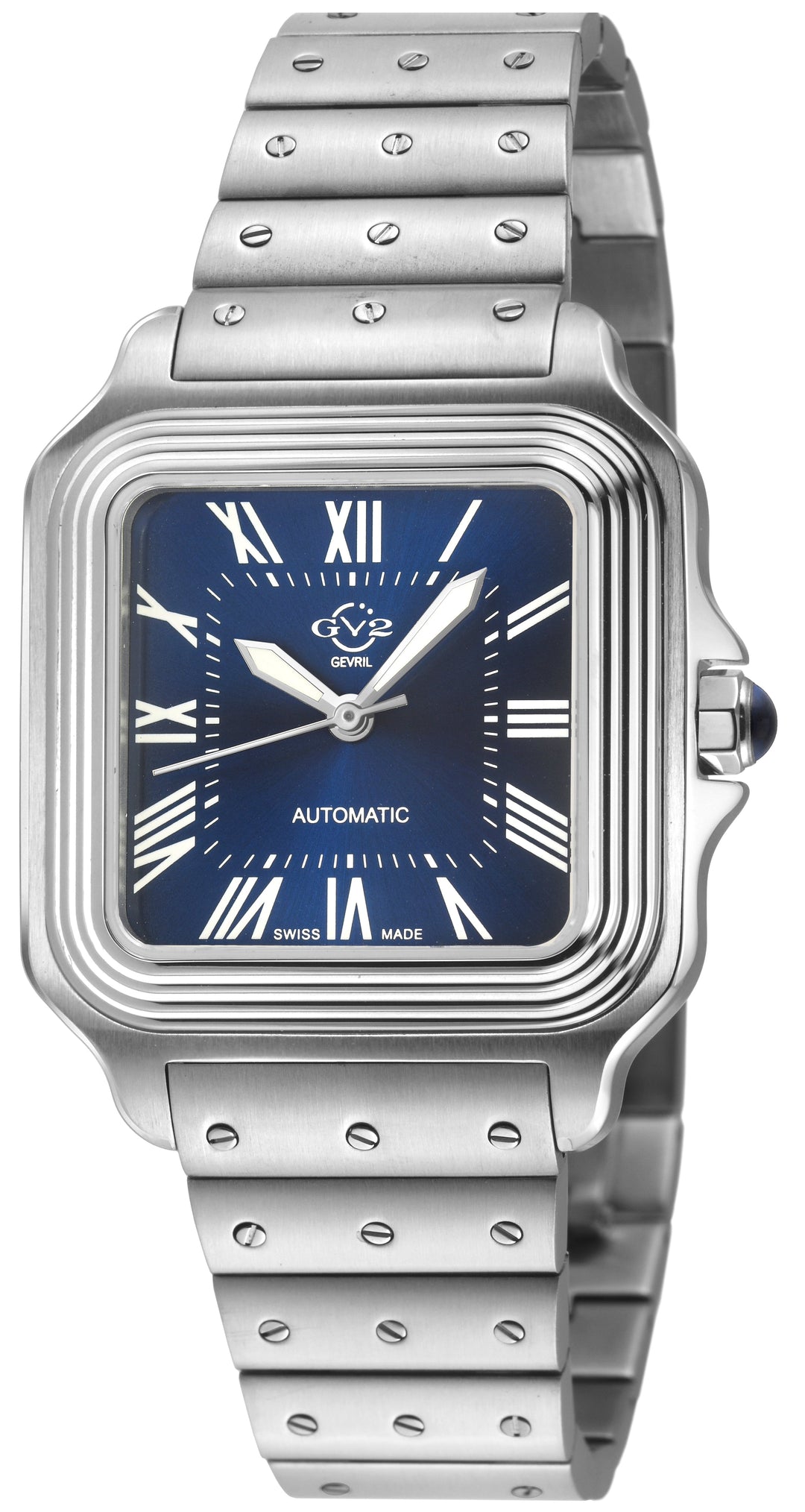 Lusso LX Swiss Automatic, 316L Stainless Steel Case, Blue Dial, 316L Stainless S