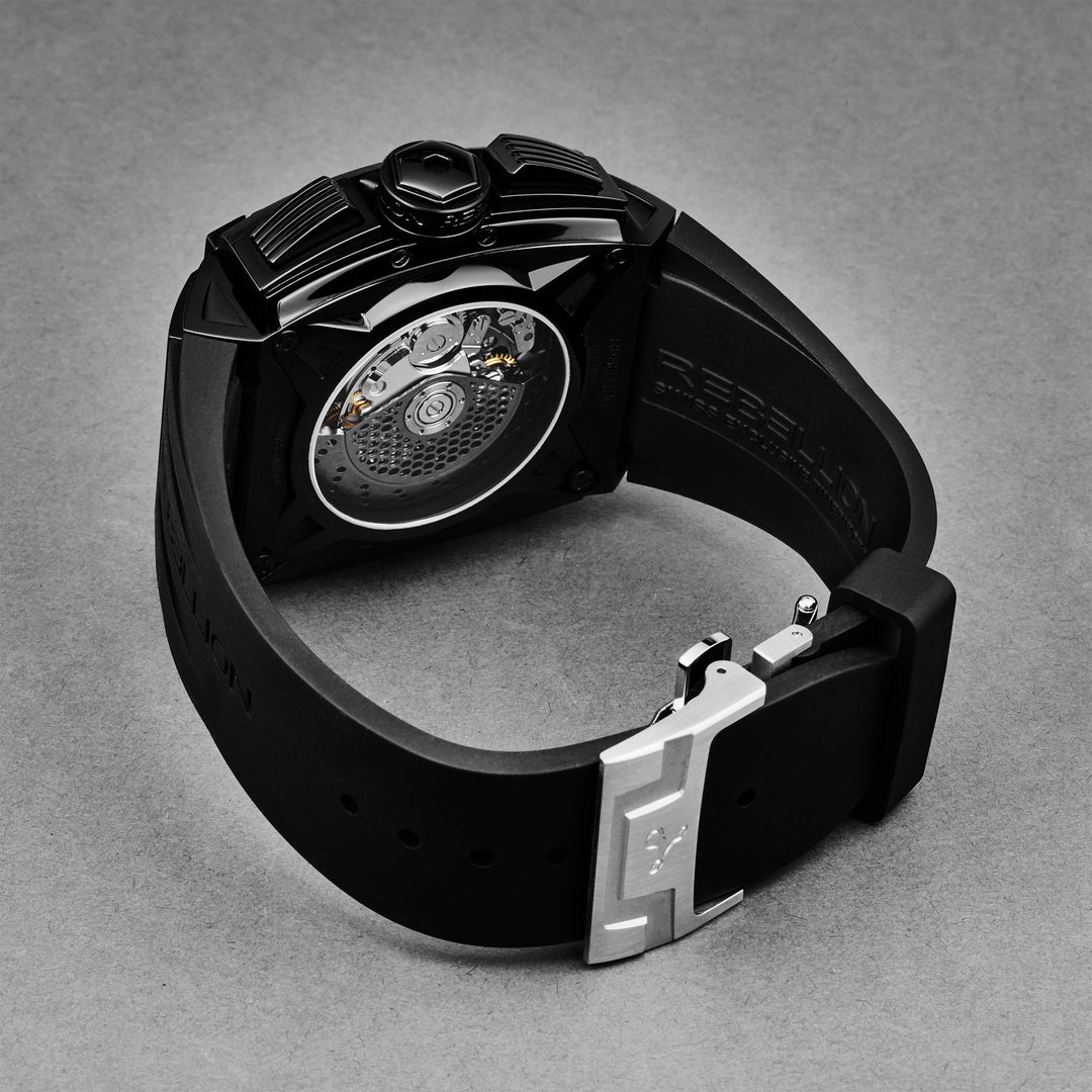 Re1 RBRE1CH.SB.WH / Silver black | Silver black Dial