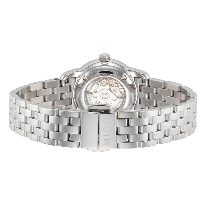 Baroncelli 29 mm / White / Silver White Dial