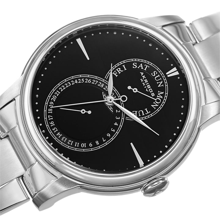 Multifunction Silver Tone/Stainless Steel/Stainless Steel | Black Dial