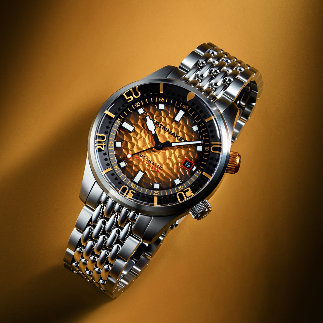 Spinnaker Bradner Automatic Yellow / Stainless Steel Yellow Dial
