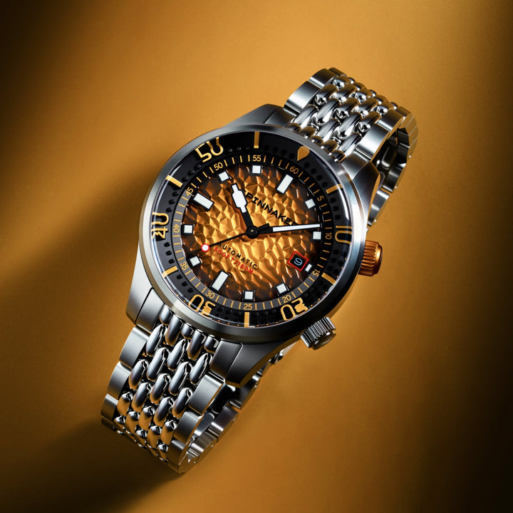 Spinnaker Bradner Automatic Yellow / Stainless Steel Yellow Dial
