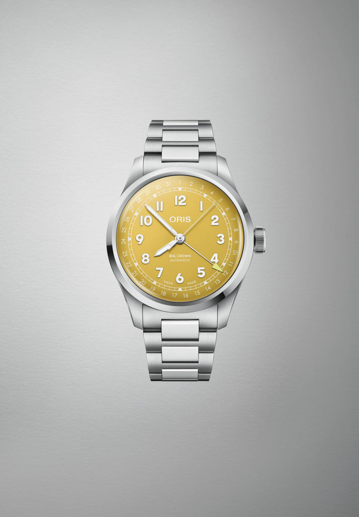 Pointer Date 40mm Yellow
