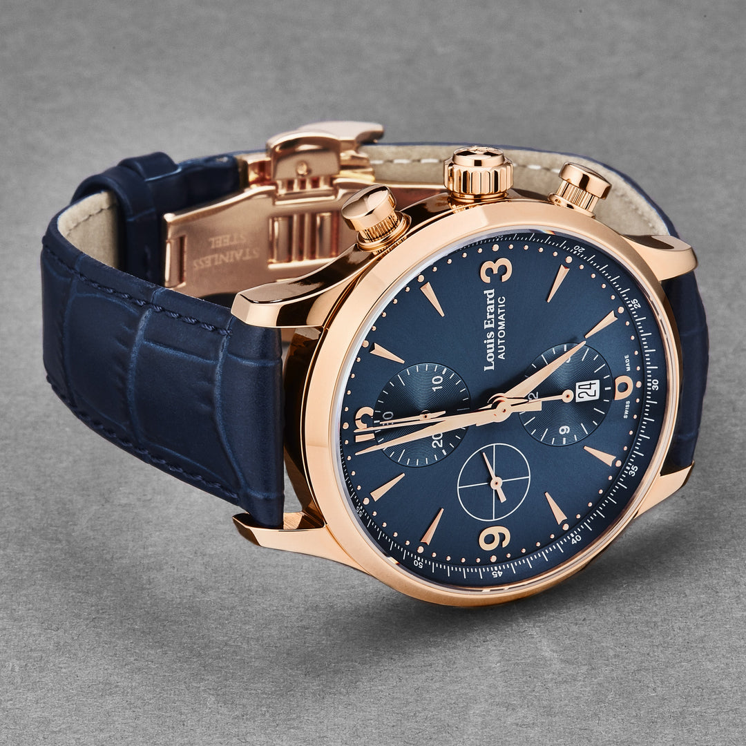 1931 78225PR15BRC37 / Blue | Blue Dial