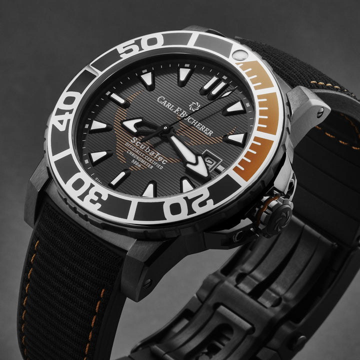 Patravi Black / Titanium Black Dial