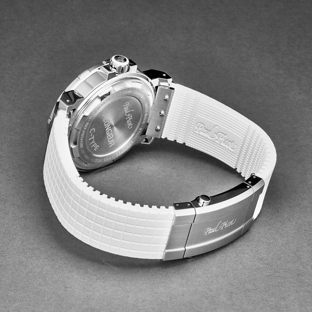 C-Type P4118.SGBL.1401 / White | White Dial