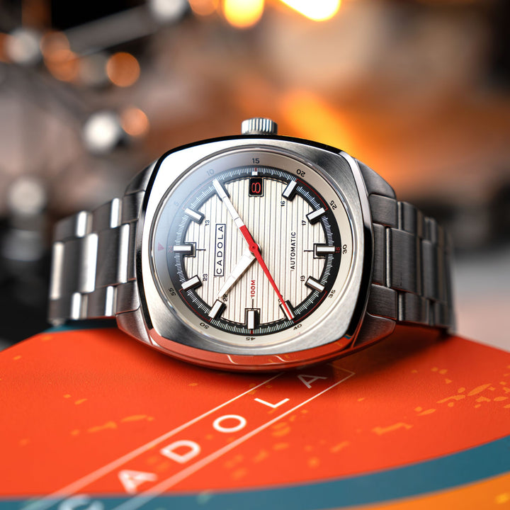 Buxton Automatic Grey/ Stainless Steel Stainless Steel | Grey Dial